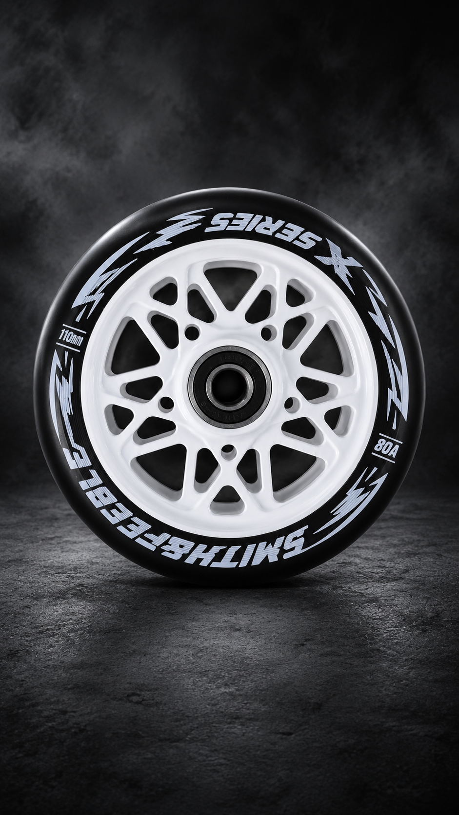 X SERIES WHEELS – WHITE 110MM