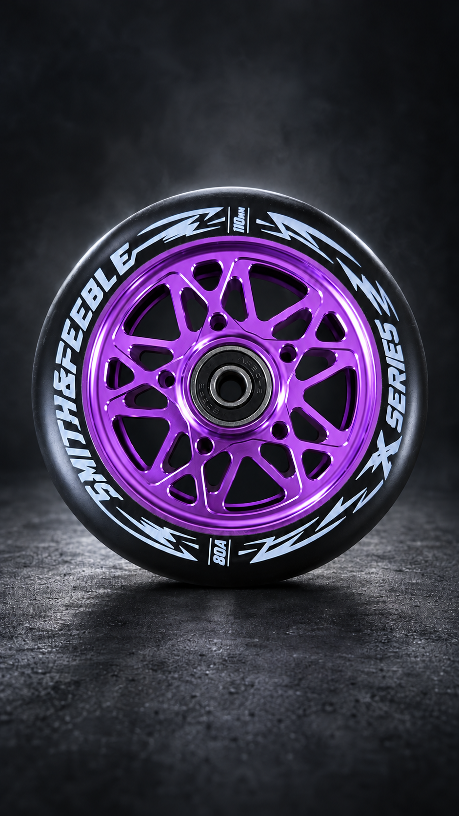 X SERIES WHEELS – PURPLE 110MM