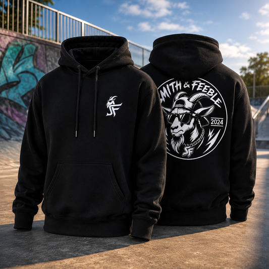Smith & Feeble X Series Hoodie | Monochrome Edition