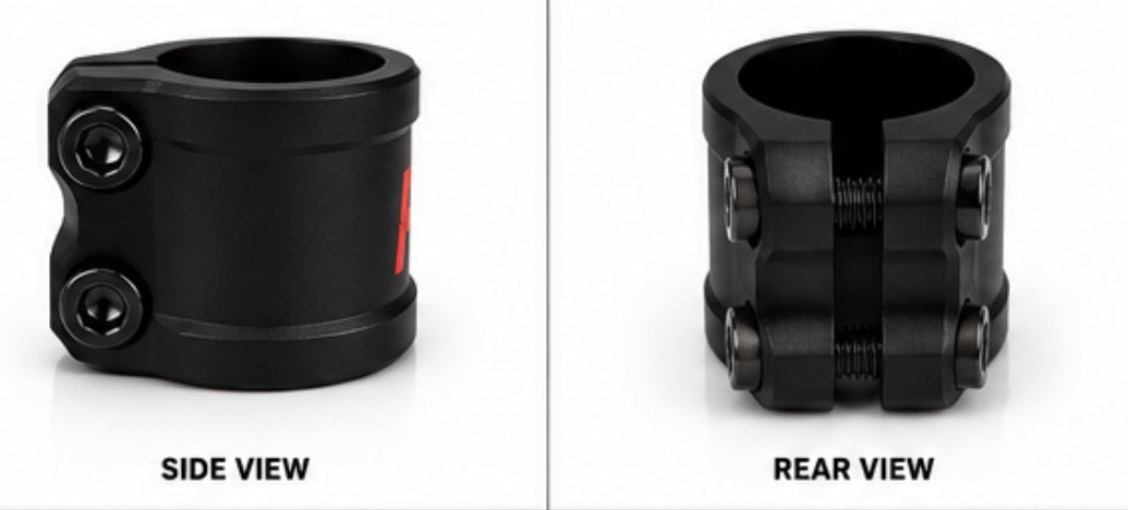 Prime Vice Clamp – Black & Red | 34.9mm Oversized