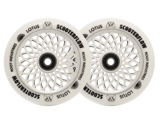 ROOT INDUSTRIES LOTUS WHEELS  | SCOOTERFLOW WHITE