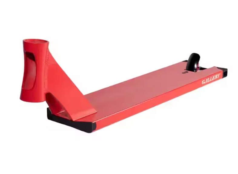 ANTICS GALLERY SCOOTER DECK 5" X 19.5" RED