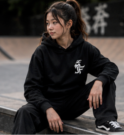 Smith & Feeble X Series Junior Hoodie | Snorting Goat