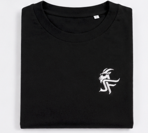 Smith & Feeble Classic Embroidered Tee | Heavyweight Cotton