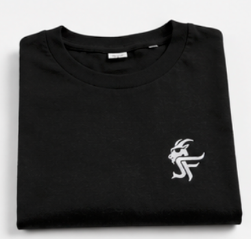 Smith & Feeble Junior Classic Tee | Embroidered Front & Back Print